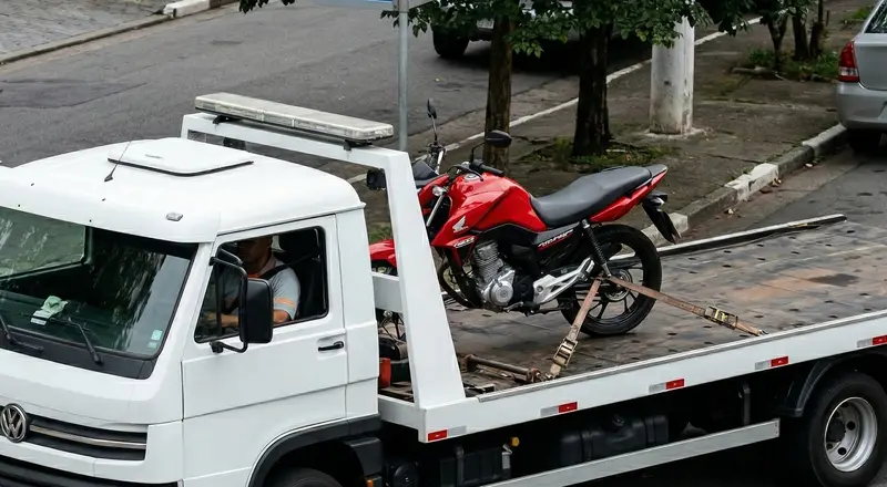 Reboque de moto em Manaus – guincho especializado para motocicletas